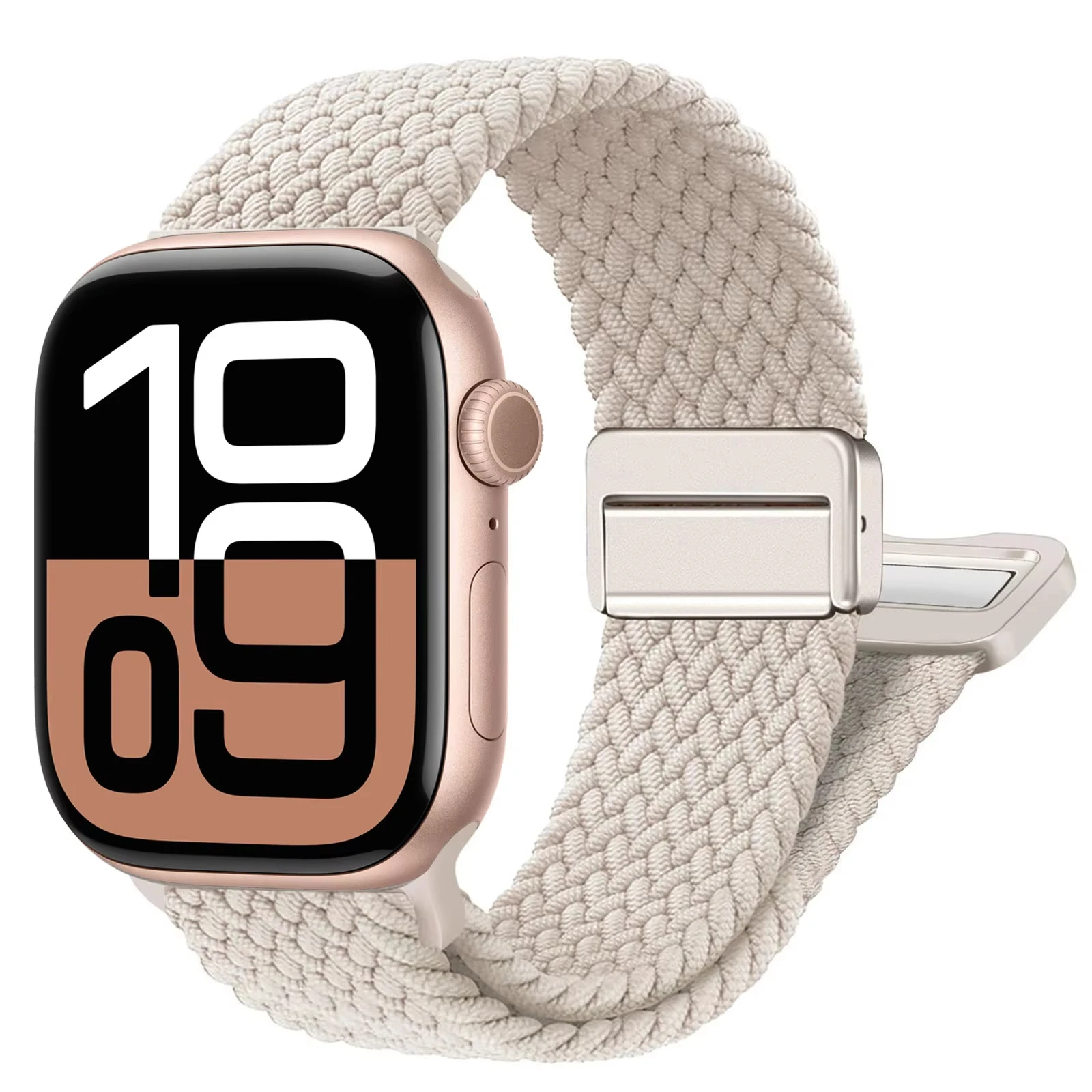Braided Band For Apple Watch Straps 40 mm 44mm 46mm 42mm 49mm 45mm 41mm 38mm Bracelet IWatch Series 10 SE 9 8 7 6 Ultra 2 bands
