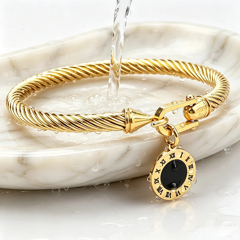 twisted cable bangle