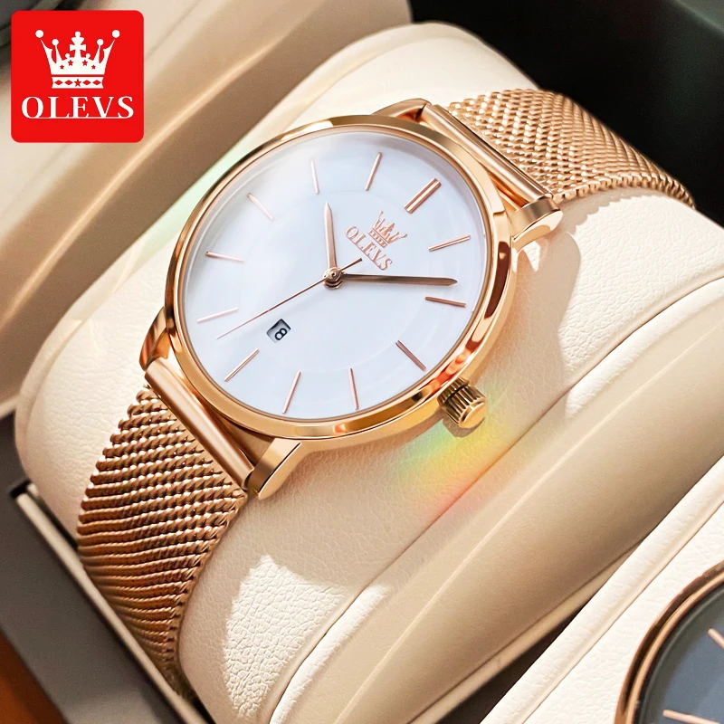 OLEVS Watches For Women Quartz Waterproof Watch